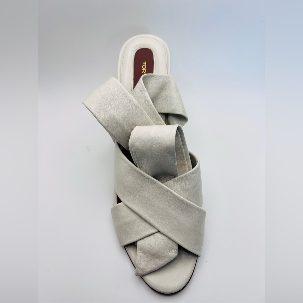 Tory Burch wedge white 9.5 - Picture 3 of 9